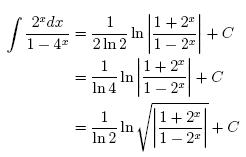 integrali indefiniti, integrali di funzioni trascendenti