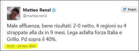 TWEET-RENZI