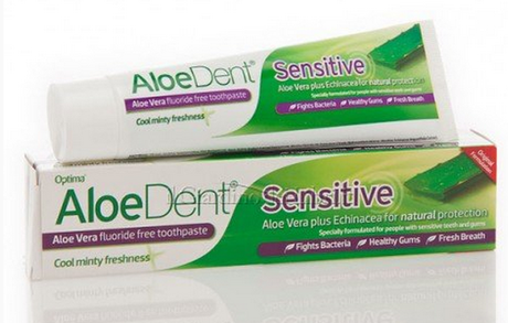 Review dentifiricio Aloe Dent Sensitive di Optima Naturals