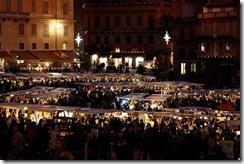 mercato nel campo