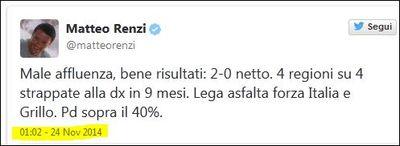 TWEET-RENZI