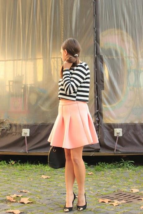 Pink + stripes- OUT-FIT