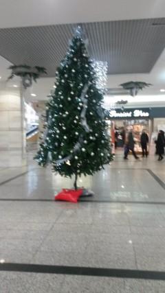 Milano: albero di Natale Lego? Piazza Castello