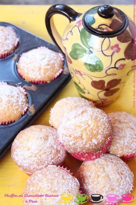 MUFFIN CIOCCO BIANCO E PERE (31)+