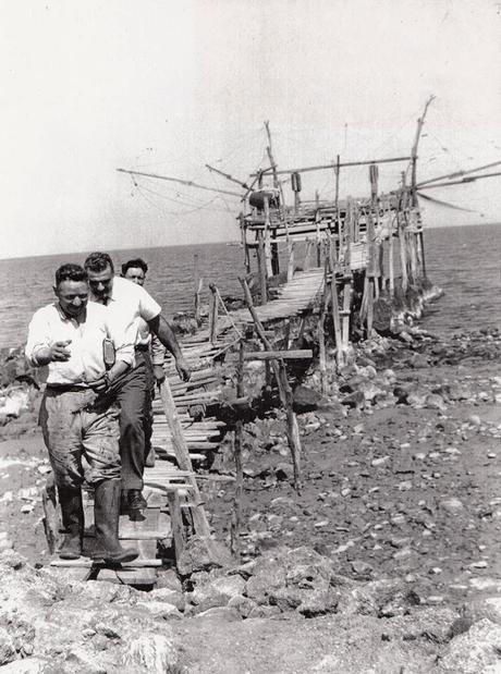 FOTO D'EPOCA: Il trabucco di Lesina