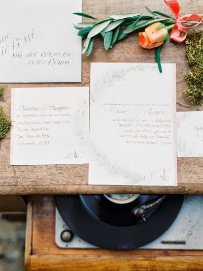 My Italian Farm Wedding Inspiration on Style Me Pretty.