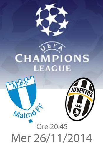 Malmoe Juventus 22 convocati