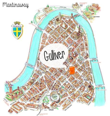 La libreria Gulliver si trova in via Stella 16b, a Verona.