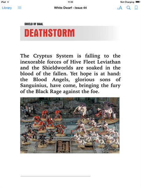Shield of Baal Deathstorm: nuove immagini da White Dwarf