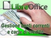 Gestire il conto corrente e le carte di credito con LibreOffice