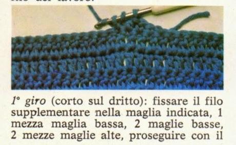 Lavori con l'uncinetto: Un poncho a collo alto