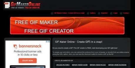 Gif Maker Online: strumento web gratuito per la creazione di GIF animate