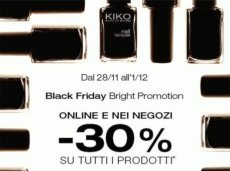 Offerte su vari siti online in occasione del Black Friday + apertura sito italiano Makeup Revolution