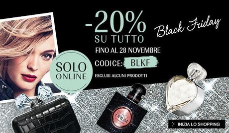 Offerte su vari siti online in occasione del Black Friday + apertura sito italiano Makeup Revolution