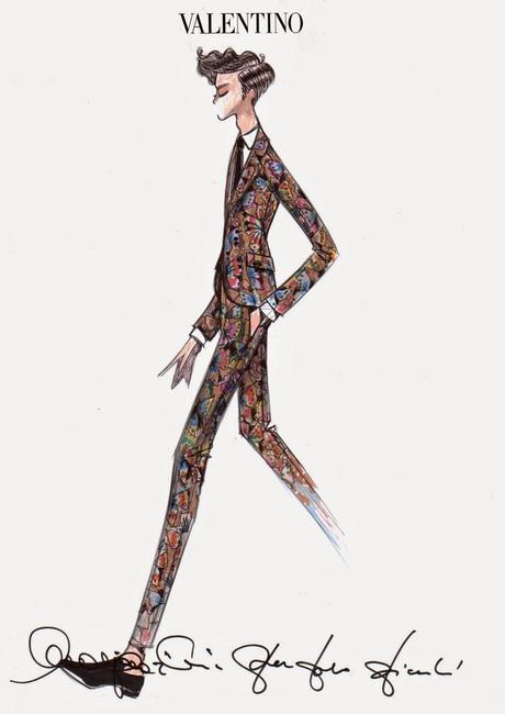 Mika wears Valentino Haute Couture