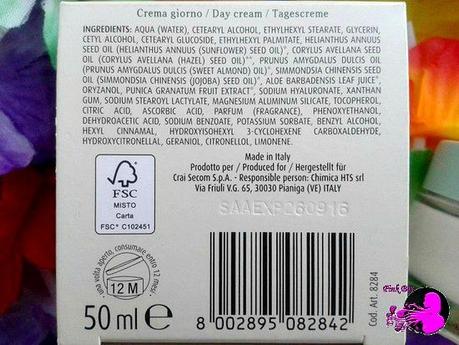 Crema Giorno Idrainteriore Giardino Cosmetico (Review)