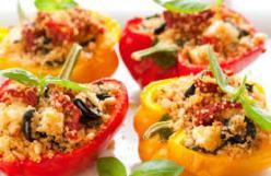 Peperoni ripieni di cous cous dent