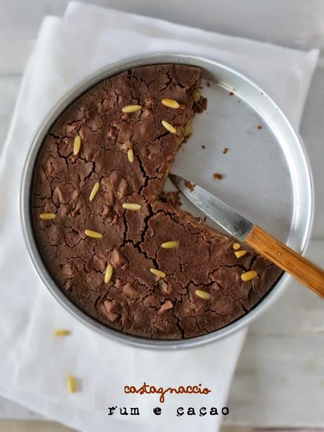 Castagnaccio cacao e rum - Christmas is starting Castagnaccio cacao e rum - Christmas is starting