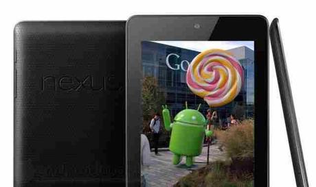 Nexus 7 2012 aggiornamento Android 5.0 Lollipop ROM via OTA