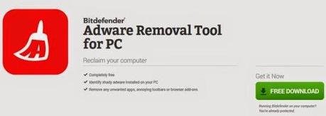 Adware Removal Tool: soluzione gratuita Bitdefender contro gli adware