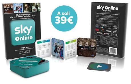 #ProgrammiXNatale, Sky Online Magic App, al via la campagna integrata 