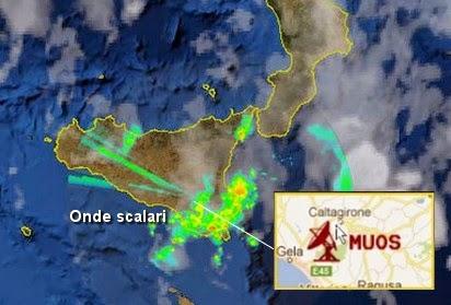 Onde hertziane ed onde scalari nella guerra climatica