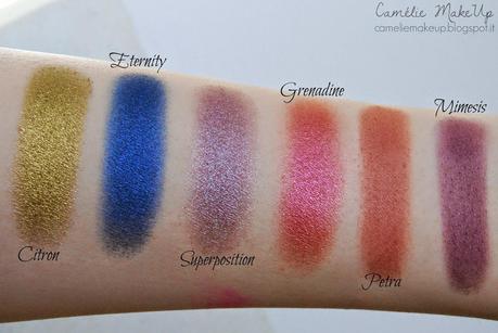 Nabla Cosmetics Genesis Collection Preview: swatches, comparazioni & prime impressioni