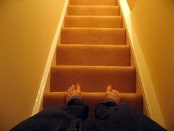 Paura di affrontare le scale