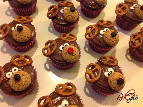 CupCakes Renne di Babbo Natale