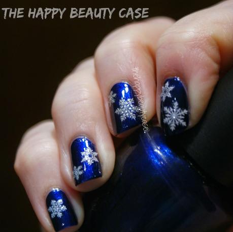 [Winter Nail Art Challenge]#2 - Snow Flakes