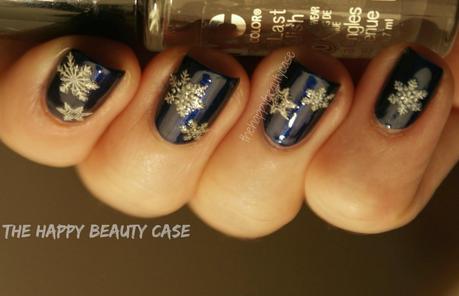 [Winter Nail Art Challenge]#2 - Snow Flakes