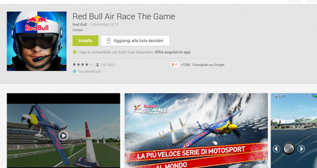 Red Bull Air Race The Game   App Android su Google Play
