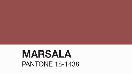 The Wall Street Journal ha annunciato  che il colore dell'anno 2015 sarà il Pantone Marsala!