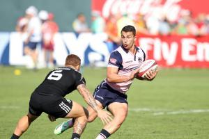 Daniel Hoyland in azione contro la NZ7s (Credit: Martin Seras Lima/World Rugby)