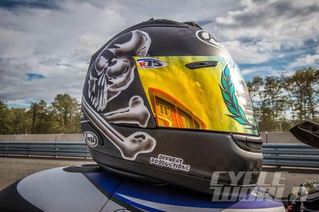 Arai Corsair-V RC (RX-GP RC) J.Hayes AMA SBK Champion 2014 by Offbeat Productions