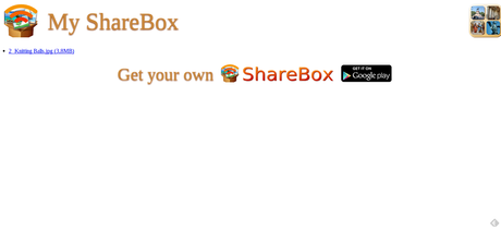 Sharebox: condividere non e' mai stato cosi' semplice.