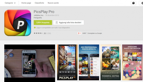 PicsPlay Pro   App Android su Google Play