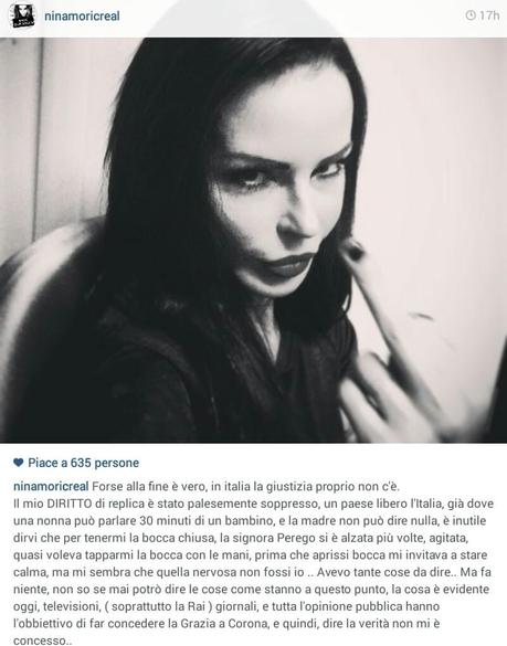 Paola Perego litiga con Nina Moric _instagram