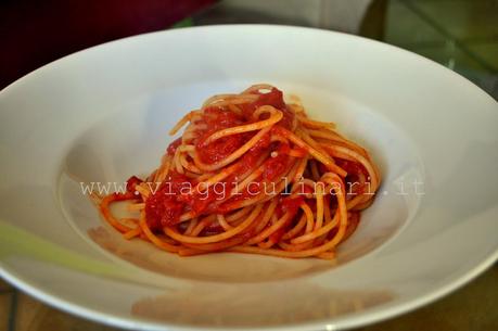 La prima collaborazione di Viaggi Culinari. L'Azienda Agrigenus: spaghetti al pomodoro