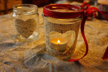 DIY candeline nei barattoli di vetro #natalealverde