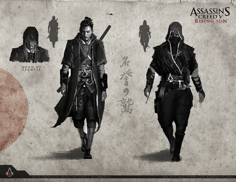 Un artista ha realizzato un concept per un Assassin's Creed ambientato nel Giappone feudale - Notizia