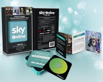 Sky Online Magic App, Melismelis cura il pack regalo e il materiale retail  #ProgrammiXNatale