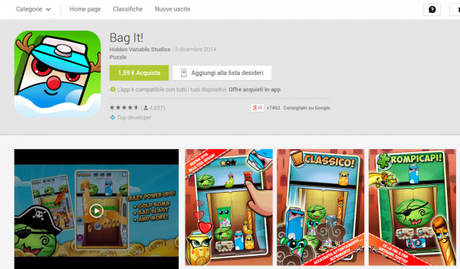 Bag It    App Android su Google Play