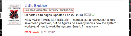 Come promuovere i vostri racconti su Wattpad (finale di serie) Ranking1