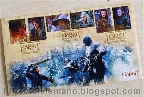 Set di 8 Buste First Day, “The Hobbit. The Battle of Five Armies”, New Zealand Post 2014