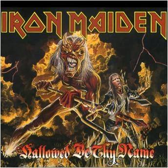 Iron Maiden - Hallowed Be Thy Name - single - cover