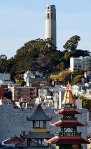 La Coit Tower di San Francisco.