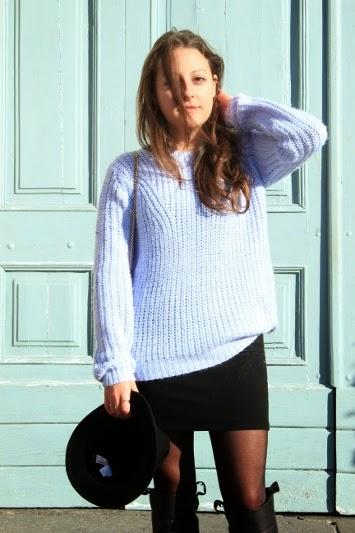 Blu sweater - OUT-FIT