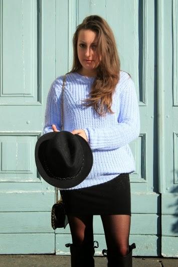 Blu sweater - OUT-FIT