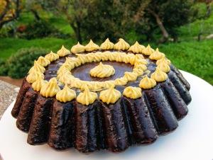 Semi brownie con confrosting al pistacchio brownie - Gluten Free Travel and Living